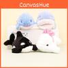 Adorable Marine Animal Plush Keychain 12cm Cute Shark Whale Dolphin Stuffed