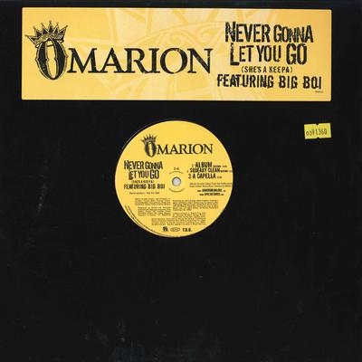12inch Record OMARION - Never Gonna Let You Go EAS56409,56409S T.U.G. 2004 US Rap & Hip-Hop/R&B Used