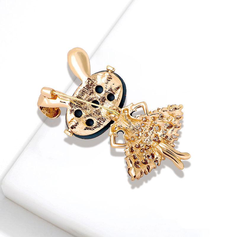 Retro Jewelry Modern Cartoon Rabbit Accessories Cute Brooch