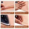 Cinta para Dobladillos Termoadhesiva de Hierro de 50M Cinta para Dobladillos Sin Coser Tira Termofusible para Dobladillos de Tela para Pantalones Jeans Cortinas Vestido Tela para Coser Ropa