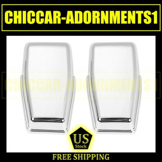 Chrome Tailgate Rear Window Glass Hinge Cover Trim For Jeep Wrangler Jk Jku07-17
