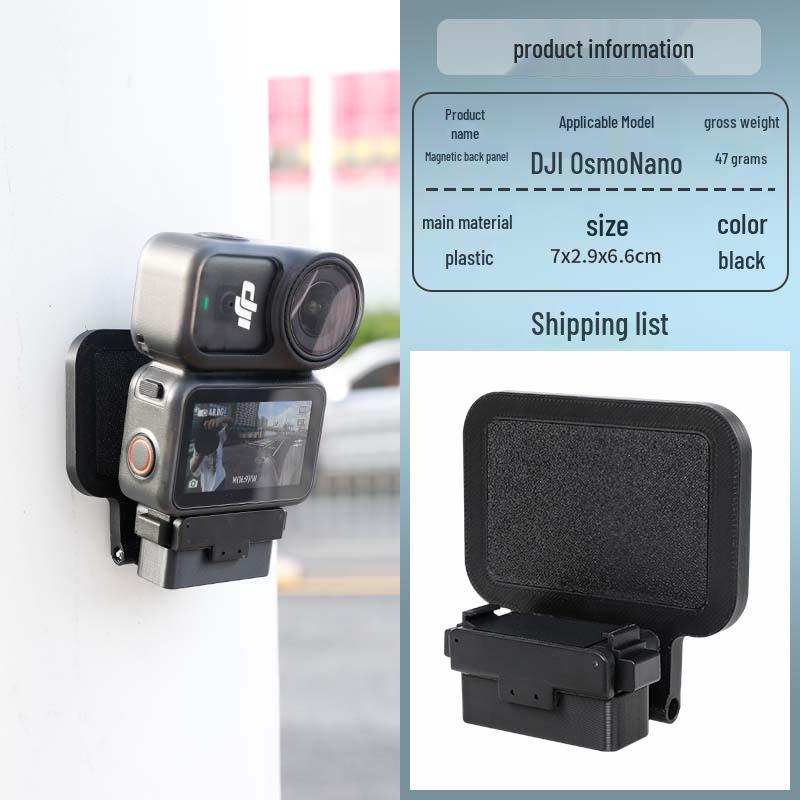 DJI Nano Camera Suction Mount: Desktop Magnet & Glass Suction Cup Accessories