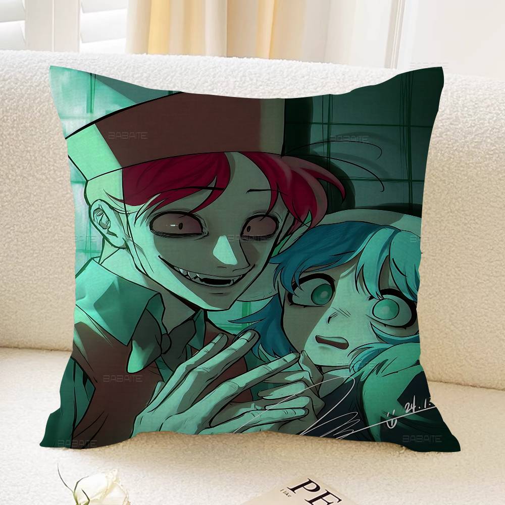 Popular Animation P-Psycho Cuties Cushion Cover Pillow Cover Decor Pillowcase Printed Cushion Case For Couch