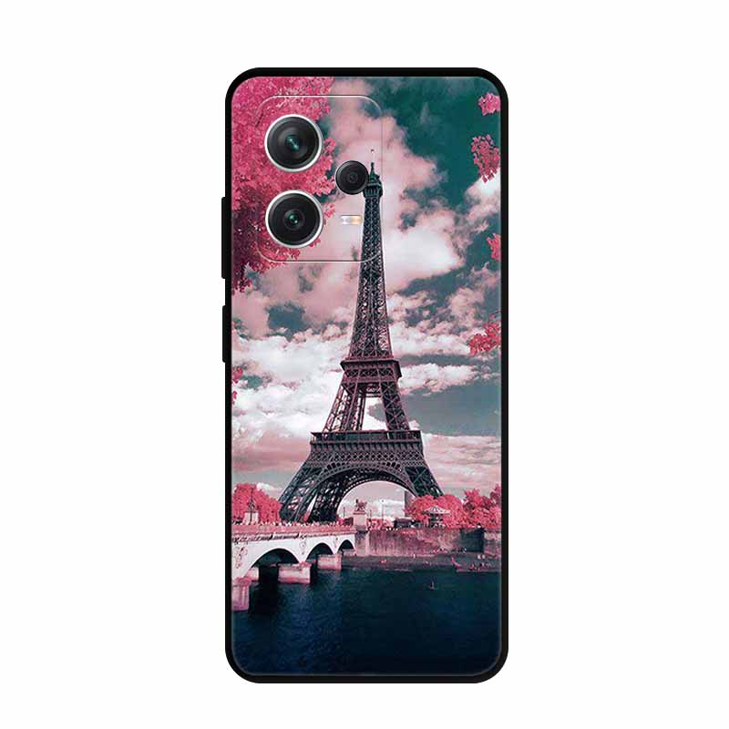 For Xiaomi Poco X5 5G Case Fashion Cool Soft TPU Phone Cover For Xiaomi Poco X5 Pro Funda POCOX5 X 5 X5Pro 2023 Shockproof Bags