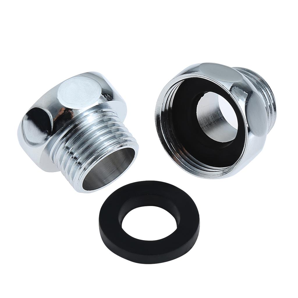 Adattatore per Rubinetto Lavatrice in Rame da 25mm a 20mm Adattatore per Tubo da Cucina Adattatore per Rubinetto dell'Acqua Filettatura Esagonale/Rotonda Raccordi per Rubinetto del Bagno