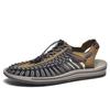 Men's Sandals Woven Casual Mens Beach Shoes 2025 New Comfortable Soft Men's Sandals Summer Casual Shoes for Men Sandalias Hombre