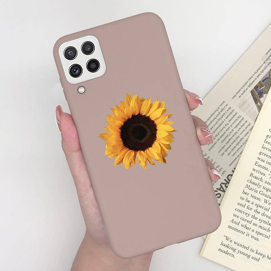 For Samsung Galaxy A22 4G 5G Case SM-A225F Love Heart Soft Silicon Phone Cover For SamsungA22 GalaxyA22 M22 A 22 4G 5G Fundas