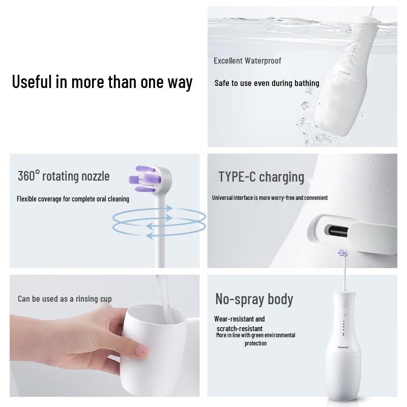 Panasonic Electric Water Flosser & Toothbrush Combo