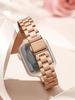 1Pc Thin Replacement Band Compatible with iWatch Ultra SE Series 11 10 9 8 7 6 5 4 3 2 1 Stainless Steel Metal Wristband Women Men