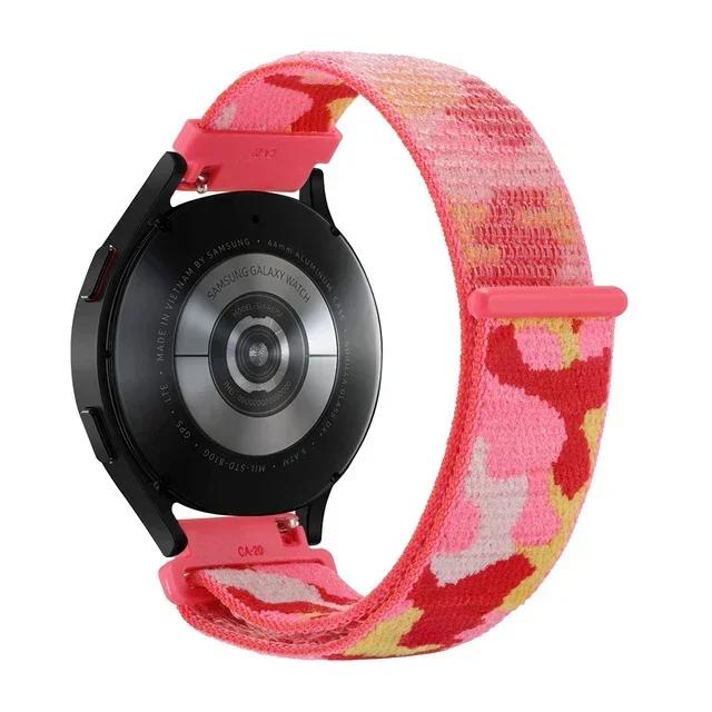 20mm 22mm Nylon Strap For Garmin Forerunner 55 165 265 255 Replacement wristband for Gramin Active 5/Vivomove Trend/Vivoactive 5