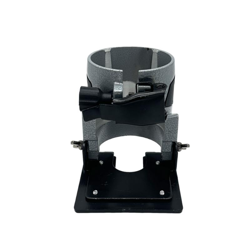1Pcs Adjustable Aluminum Alloy Plunge Router Base Trimming Machine Base With Dust Collection Cover Electric Tool Accessories