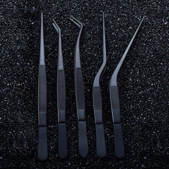 Kitchen Tweezer Tong Tweezers Food Tongs for Professional Chef Stainless Steel Cooking Cooking Feeding Baking