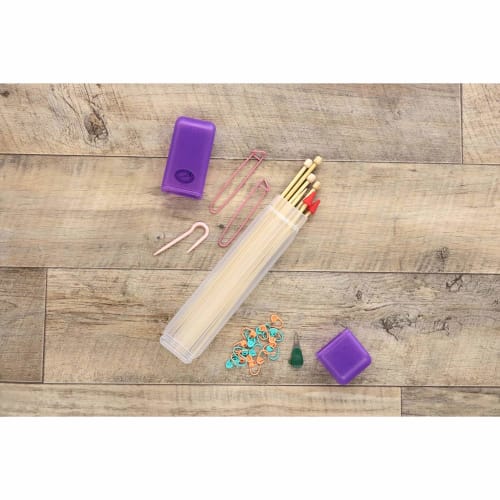Clover Ami Needle Case Roomy Pink