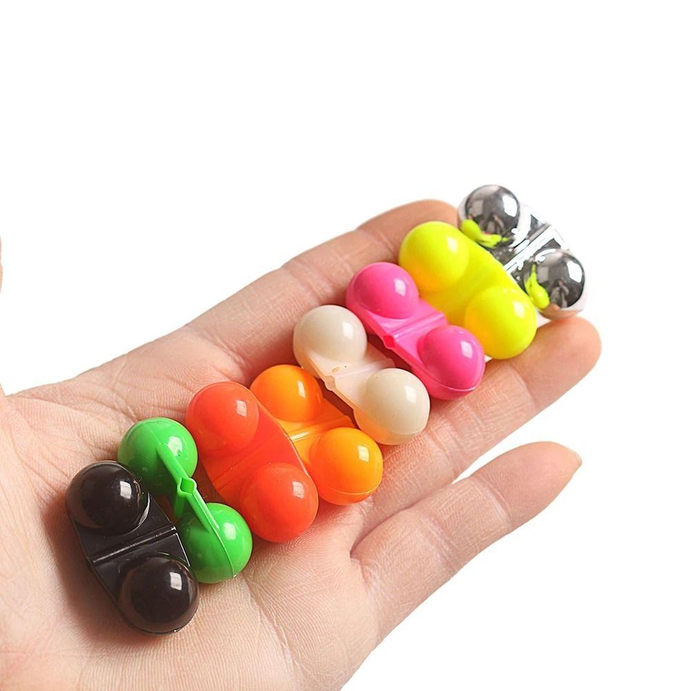 Waterproof Fishing Ring Bell Luring Toos Fishing Bell Beads Fishing Double Rattle  Striper Bass