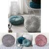 Durable And Reliable Plush Pleated Round Pumpkin Pillow Sofa Cushion Home Accent