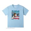 Sam Fender Homage TShirt Tee Funny Graphic Retro Party Tour Tribute 80s Graphic T Shirts Top Quality Cotton Unisex Tshirt