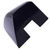 Black Front Left Bezel Lock Cylinder Cap Cover Plastic Exterior Door Handle Fit For Cayenne 2011 2012-2017