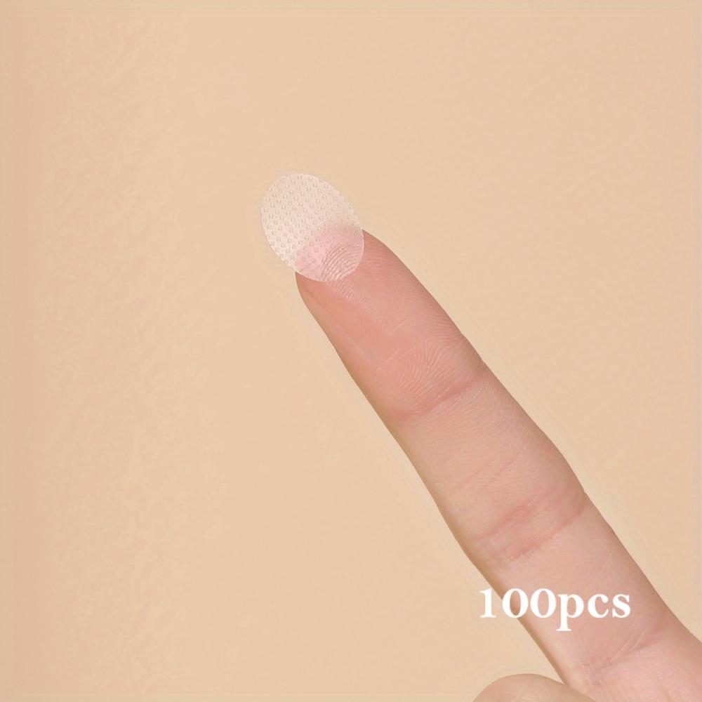 100pcs/10 Sheets Hypoallergenic Earring Lifter - Adhesive Support Patch for Heavy Duty Earrings, Invisible Earlobe Stabilizer