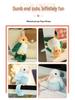Popular Plush Parrot Bird Slap Bracelet & Pendant Doll