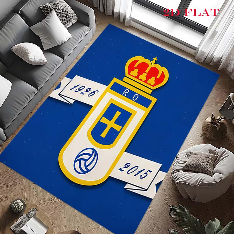Real Oviedo Carpet Rug for Living Room Bedroom Home Sofa Decoration,Kids play Nonslip Floor Mat