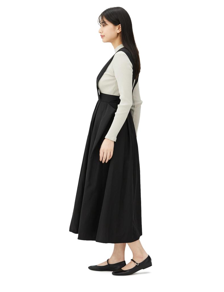 [Natural Beauty Basic] Taffeta Volume Jumper Skirt