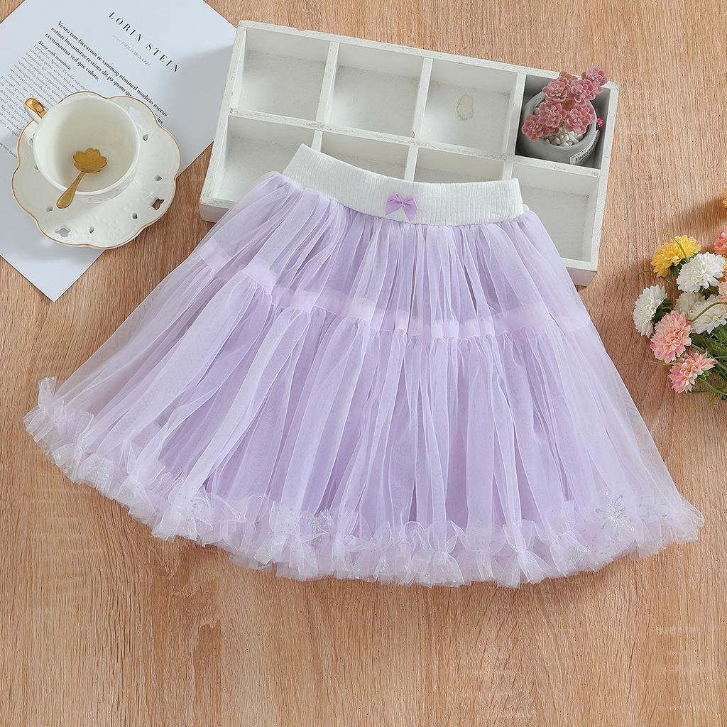 Girls' Tutu Skirts Spring/Summer Baby Soft Cake Skirts Tulle Skirts Puff Skirts Princess Skirts Short Skirts—Versatile Styles