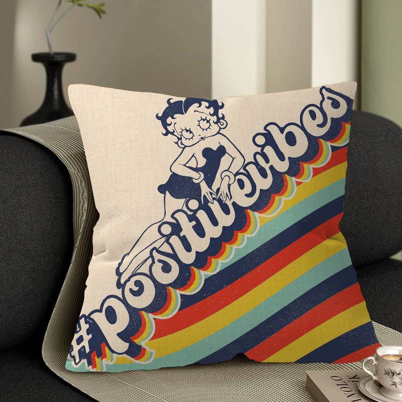 B-Betty Doll B-Boop Girl Pillowcases Home Bedding Decorative Pillow Cover Wedding Super Soft Pillow Case