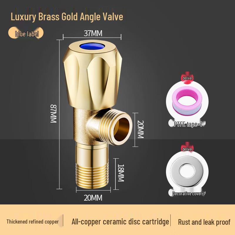 MDNG All-Copper Angle Valve