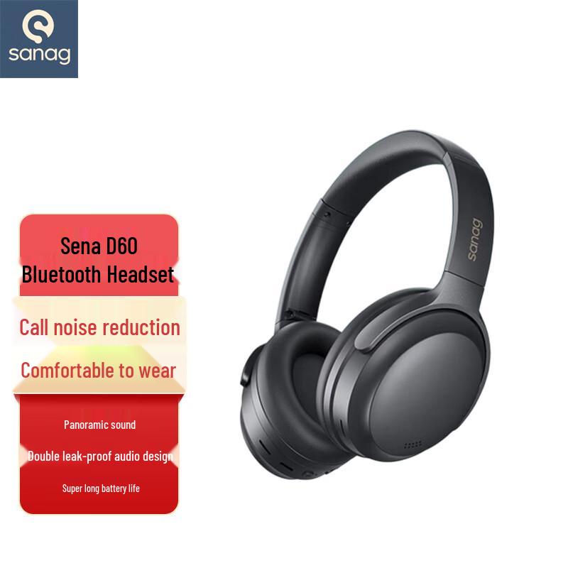 

SANAG D60S Over-Ear Bluetooth Active Noise Cancelling Headphones