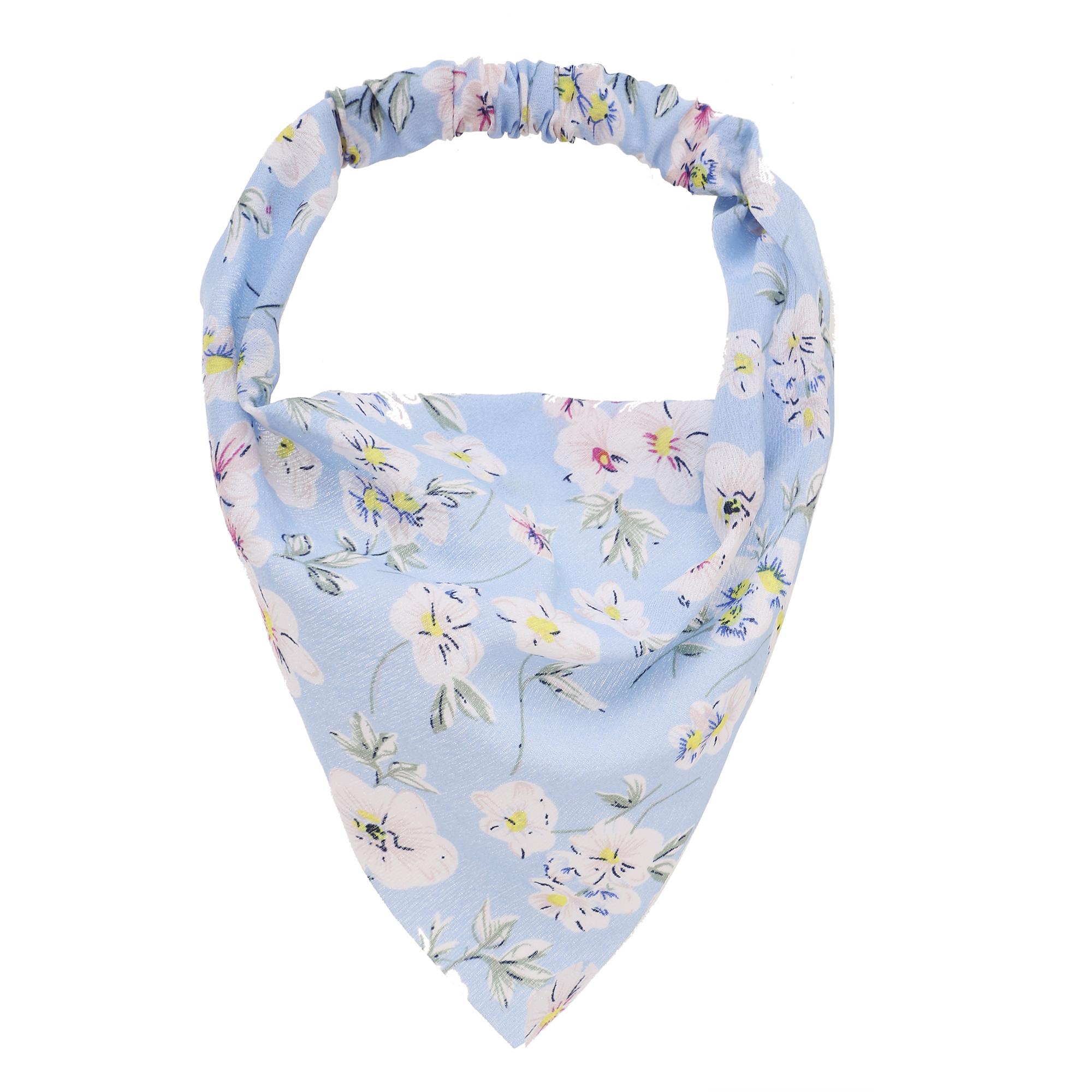 

Плед Сломанный цветочный треугольный головной платок в горошек Пасторальный стиль Ретро Свежий платок в стиле