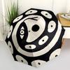 1pc Spiral Patterns Snake Automatic Open/close, Heavy-Duty Iron Frame & 8-Rib structure, Compact Folding Umbrella for Women/Men, All-Season Travel, Ha