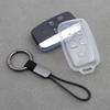 Transparent Key Fob Case Cover Keychain For Land Range Rover Sport Evoque Velar Discovery 4 Lr4 Jaguar Xe Xf Xj