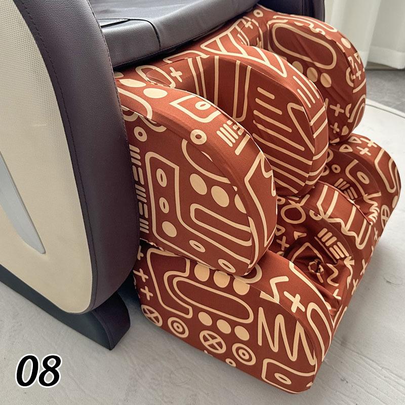 2Pcs Set Lower Body Shiatsu Massage Chair Cover Protector Chair Soft Stretch Washable Reclining Chair Dustproof Cover Home Decor