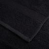 SOLUND Guest Towel 25 pcs Black 80 x 200 cm 550 gsm