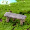 Mini Dollhouse Miniature Wooden Bench Wooden Stool Fairy Garden Miniatures Decor  Kids Gift