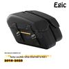 Leather Saddlebags for Harley Davidson Softail Fat Bob Commander 2018-2023 with Brackets