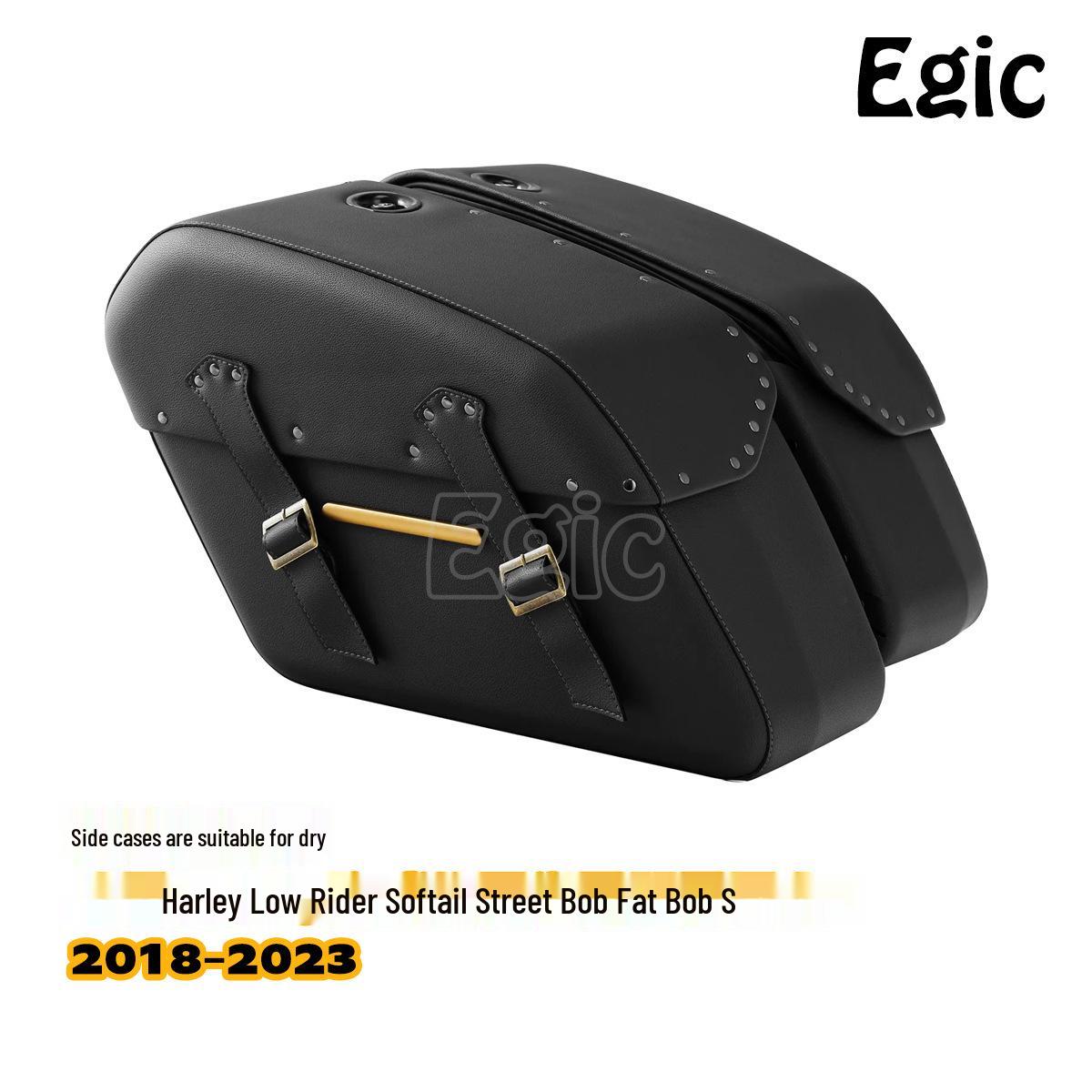 

Кожаные кофры для Harley Davidson Softail Fat Bob Commander 2018-2023 с кронштейнами Screws