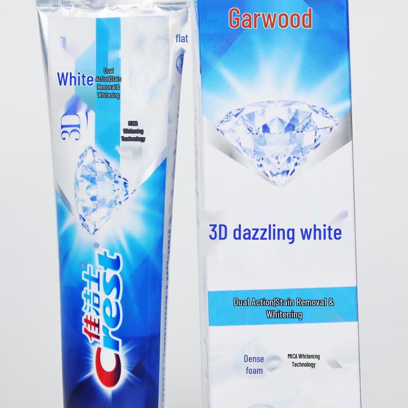 Crest 3D White Toothpaste Twin Pack