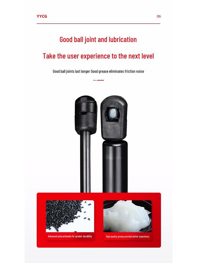 Buick LaCrosse Regal GL8 Land Zun Hood & Trunk Hydraulic Support Rods