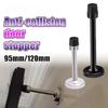 Anti-Collision 95/120mm Stainless Steel Door Stops with Screws Durable Door Holders for Interior Exterior Door Use