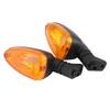 Pair of Motorcycle Refit Turn Signal Lights Direction Indicator Lamp for BMW F800 Yellow