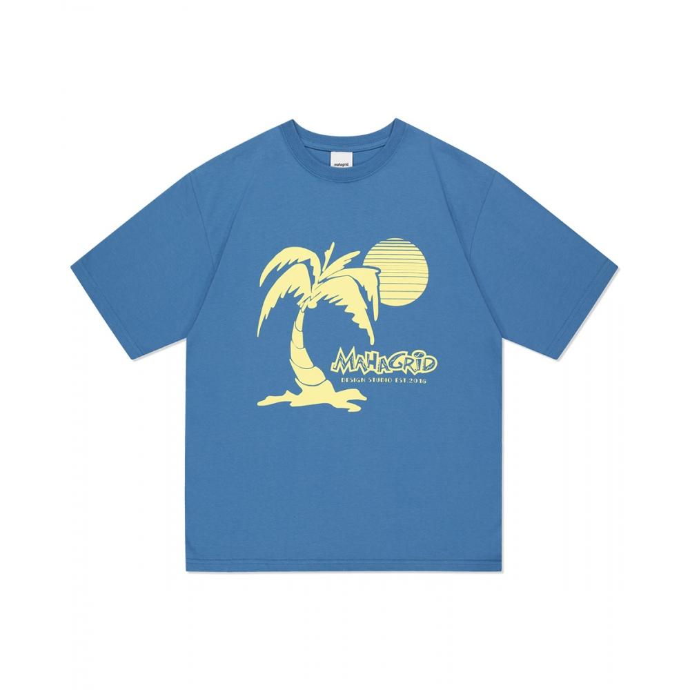 

MAHAGRID SUNSET BEACH ФУТБОЛКА СИНЯЯ(MG2DMMT518A)