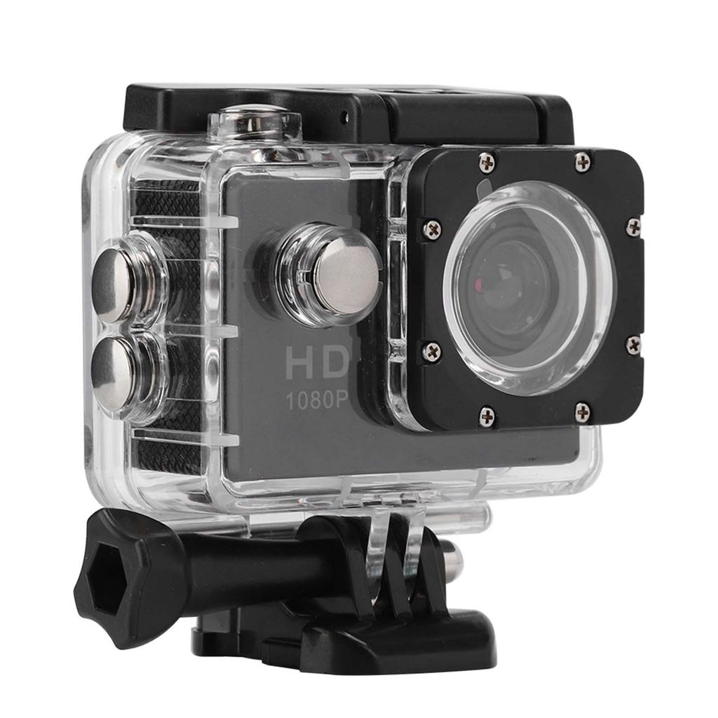 1080P Outdoor Sports Action Camera Water Resistant High Definition 140 Degree Angle Cameras