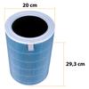 BlueShield HEPA H13 Standard Filter for Xiaomi Mi Air Purifier 1/2/2S/3/Pro, Blue, Up to 6 Months, PM2.5 Allergens Dust