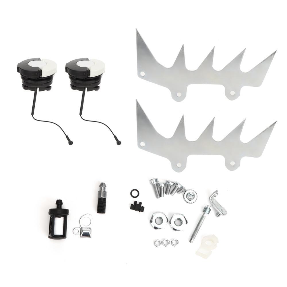 Metal and Plastic Felling Dog Spike Gas Cap Kit for Stihl MS361 MS360 MS362 MS380 MS381 034