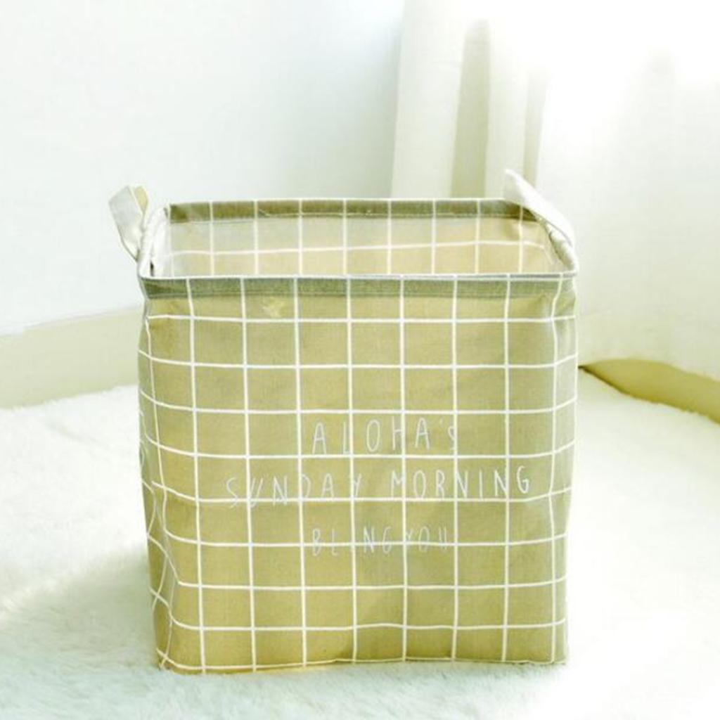 3 Kitchen Storage Basket With Handles, Laundry Hamper Toys Bucket
