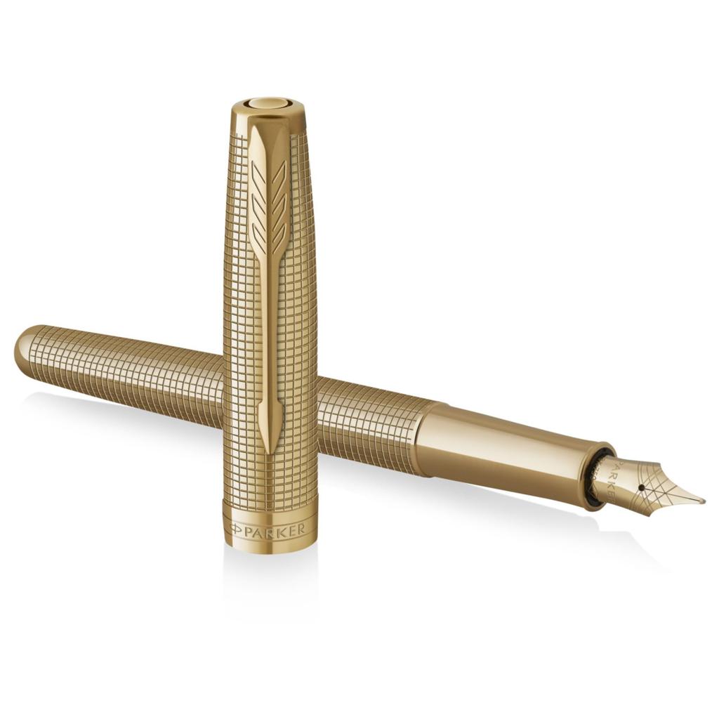 Parker Sonnet Gold Sizzle GT SE Dolma Kalem İnce 18K Altın Hediye Resmi Ürün Numarası 2209265 Kalem, Uç, Uç, Kutulu, Lüks, İthal,