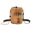 Champion Trendy Versatile Fashion Embroidered Sports Casual Drawstring Fabric Crossbody Bag Unisex bags Black White U2AACPU13-1