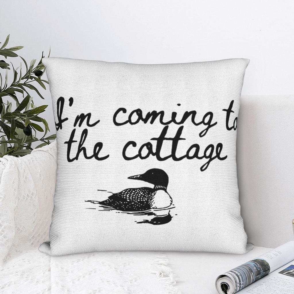 Decorative Pillowcase Heated Rivalry Stupid Canadian Wolf Bird Merch Home Pillow Case Cover Square Style Multi-Size