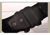 Autumn Winter Women's Rhinestone Elastic Waist Leather Belt with Skirt Decoration and Down Jacket Waistband.